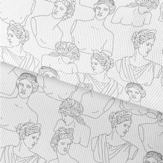 Ancient Greek Woman Sculpture Waterproof Oxford