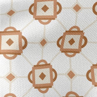 Geometric Retro Mosaic Waterproof Canvas