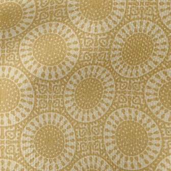 Golden Beautiful Flower Waterproof Canvas