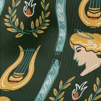 Greek Style Classic Pattern Terry