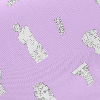 Greek Sculptures And Columns Twill
