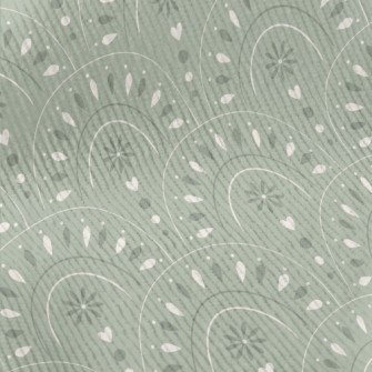 Modern Bohemian Arch Pattern Standard Corduroy