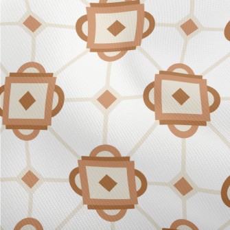 Geometric Retro Mosaic Dobby
