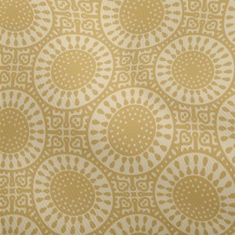 Golden Beautiful Flower Dobby