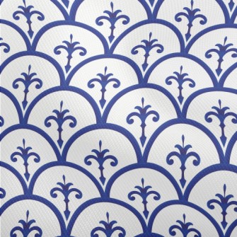 Blue Ceramic Pattern Dobby