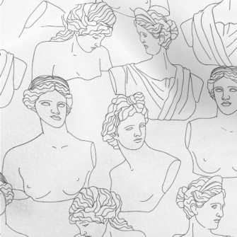 Ancient Greek Woman Sculpture Micro Fleece
