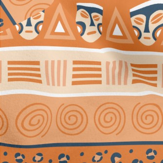 Striped Pattern Symbolizing Af Micro Fleece