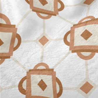Geometric Retro Mosaic Minky