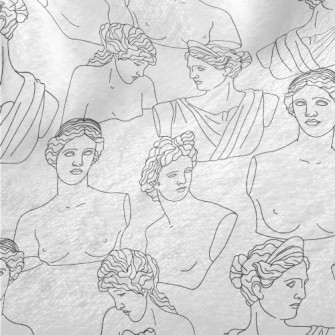 Ancient Greek Woman Sculpture Minky