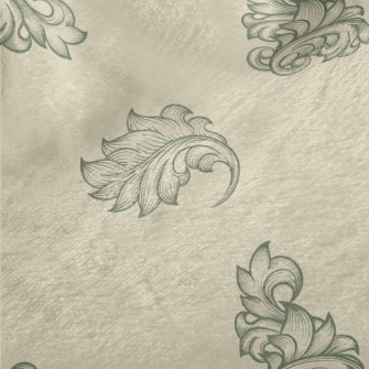 Baroque Botanical Geometric Pa Minky