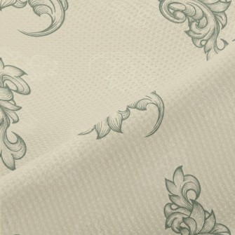 Baroque Botanical Geometric Pa Piqué