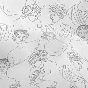 Ancient Greek Woman Sculpture Lightweight Performance Linen