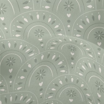 Modern Bohemian Arch Pattern Lightweight Performance Linen