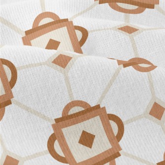 Geometric Retro Mosaic Modern Jersey