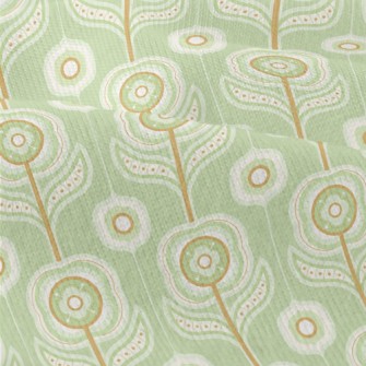 Abstract Floral Geometric Figu Modern Jersey
