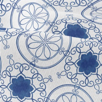 Blue Beautiful Tile Texture Modern Jersey