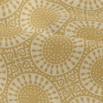 Golden Beautiful Flower Modern Jersey