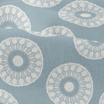 Retro Blue Complex Circle Modern Jersey