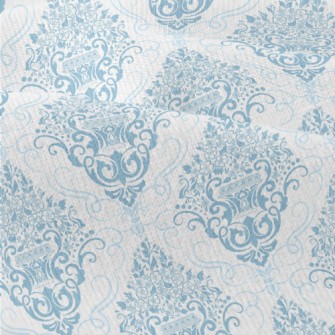 Intricate Blue Damask Modern Jersey