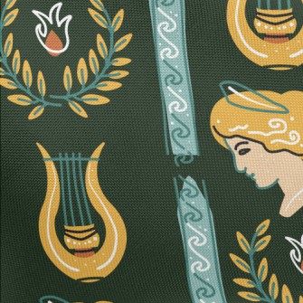 Greek Style Classic Pattern Pongee