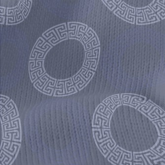 Greek Abstract Circular Geomet Stretch Jersey
