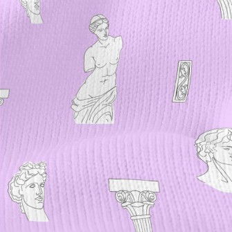 Greek Sculptures And Columns Stretch Jersey
