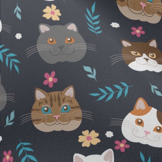 Cat Breed Big Head Chiffon