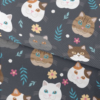 Cat Breed Big Head Waterproof Oxford