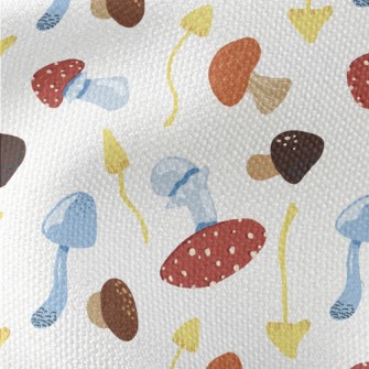Exquisite Colorful Mushrooms Waterproof Canvas