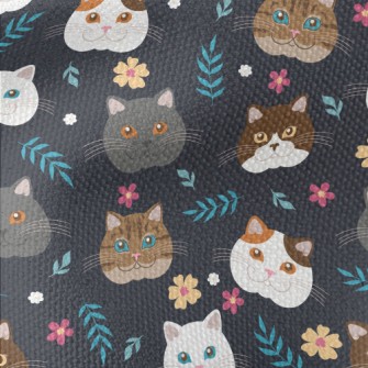 Cat Breed Big Head Waterproof Canvas