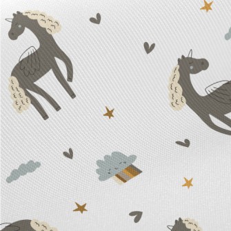 Bohemian Style Unicorn Twill