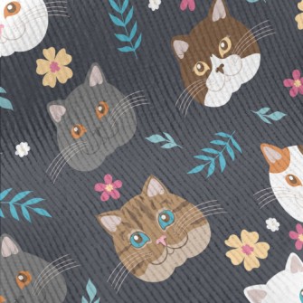 Cat Breed Big Head Standard Corduroy