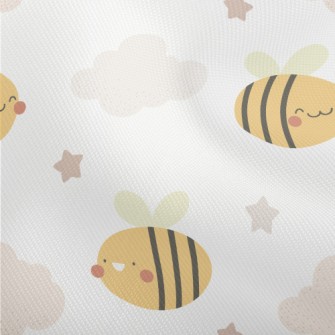 Cute Bees Flying In The Sky Dobby