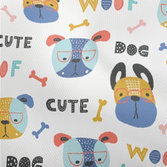 Colorful Creative Cute Dog Dobby