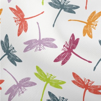 Colorful Hand Drawn Dragonfly Dobby