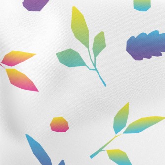 Colorful Gradient Leaves Stretch Ponte