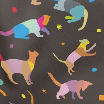 Color Block Cat Stretch Ponte