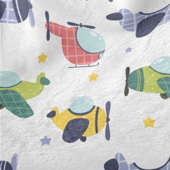 Color Helicopter Plane Minky