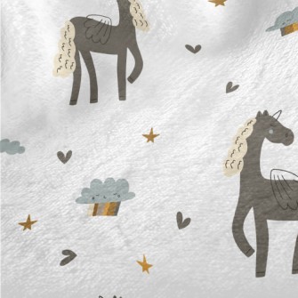 Bohemian Style Unicorn Minky