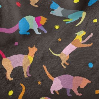 Color Block Cat Minky