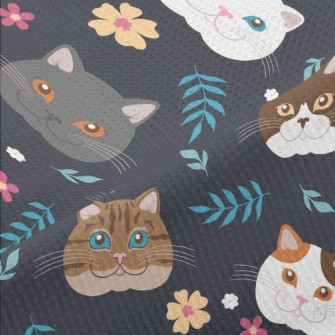 Cat Breed Big Head Piqué