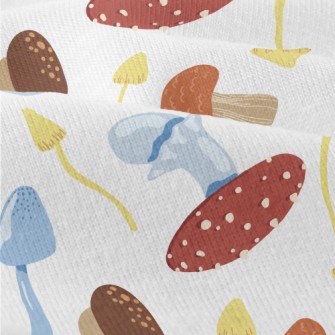 Exquisite Colorful Mushrooms Modern Jersey