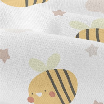 Cute Bees Flying In The Sky Modern Jersey