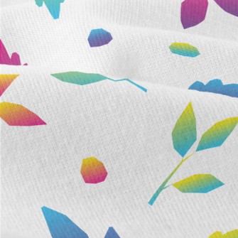 Colorful Gradient Leaves Modern Jersey