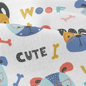 Colorful Creative Cute Dog Modern Jersey