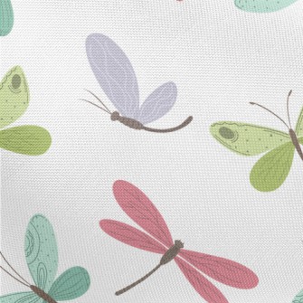 Butterflies With Different Pat Pongee