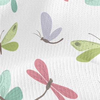 Butterflies With Different Pat Stretch Jersey
