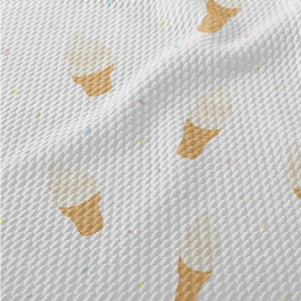 Sweet Soft Serve Ice Cream Birdseye Piqué