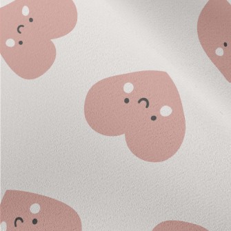 Cute Smiling Love Heart Chiffon