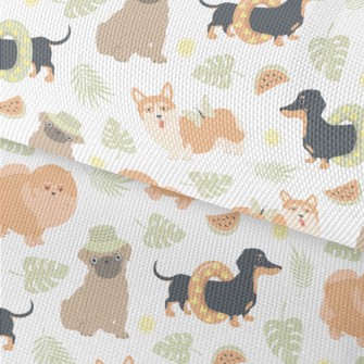 Summer Cute Dog Waterproof Oxford